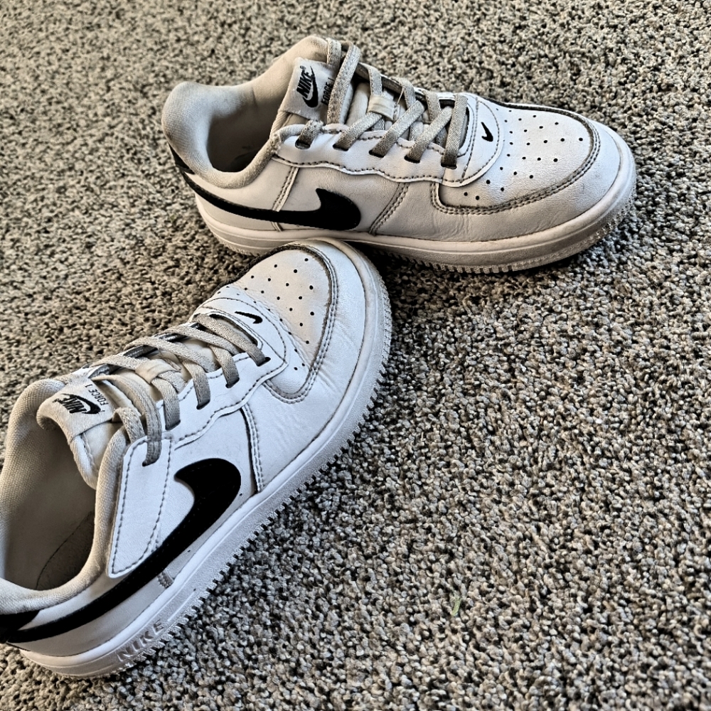 White and Black Nikes